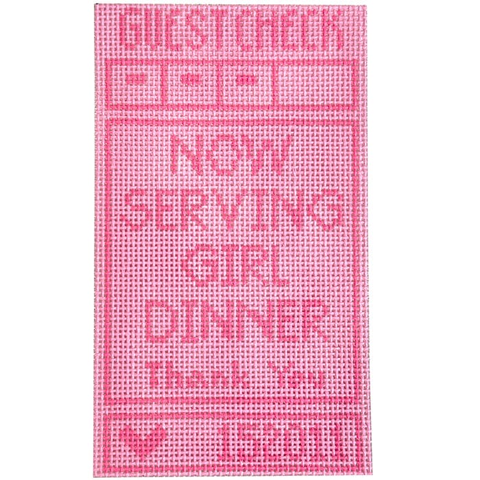 Guest Check - Now Serving Girl Dinner