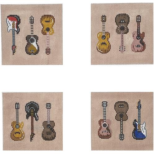 Guitar Coasters - Set of 4