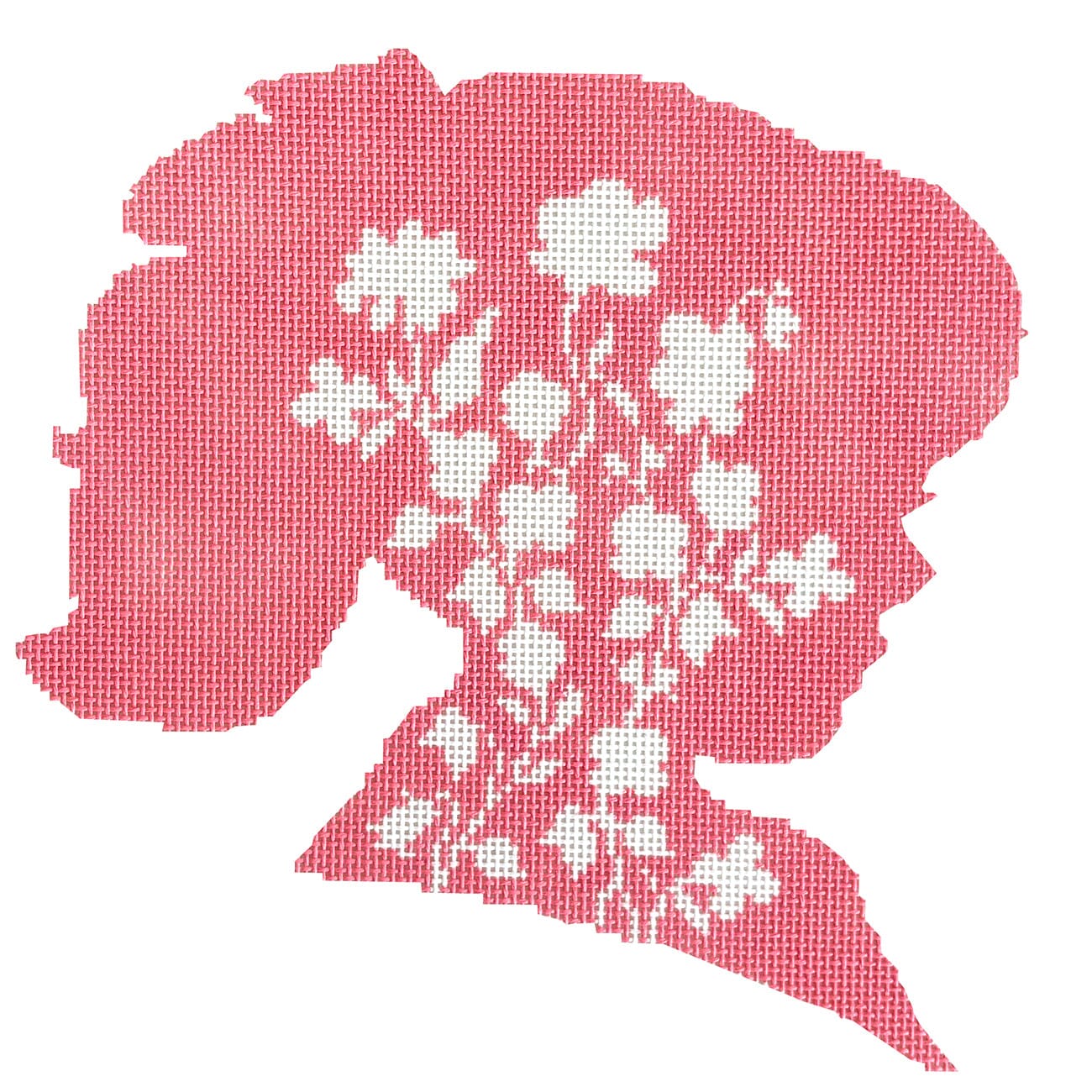 Hadley Pink Floral Silhouette