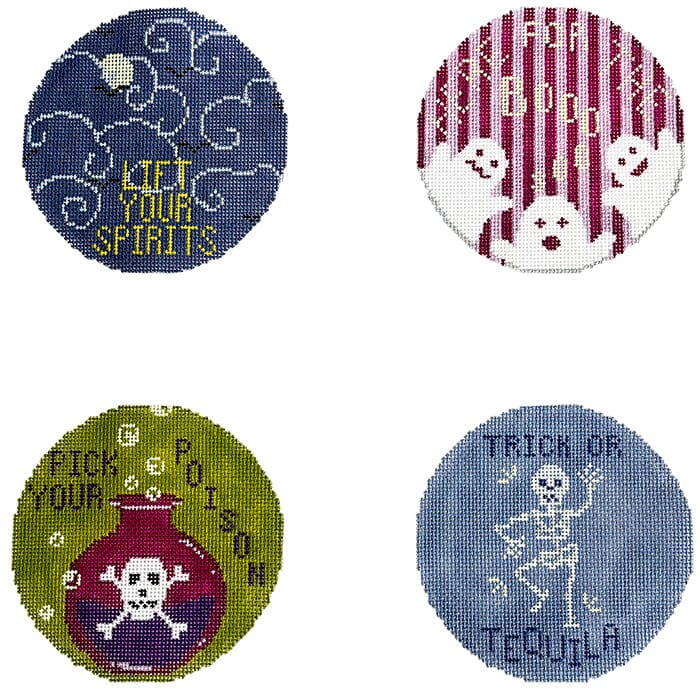 Halloween Coasters Set