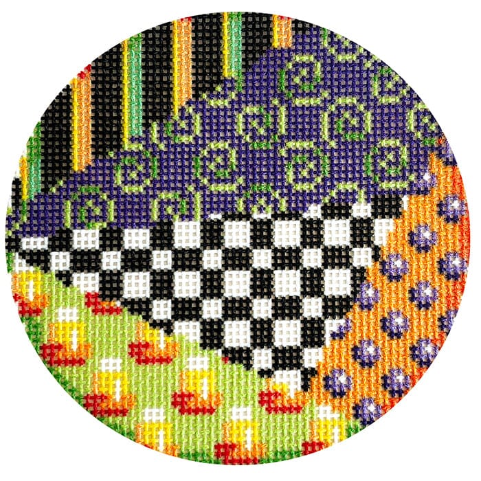 Halloween Patch Large Round