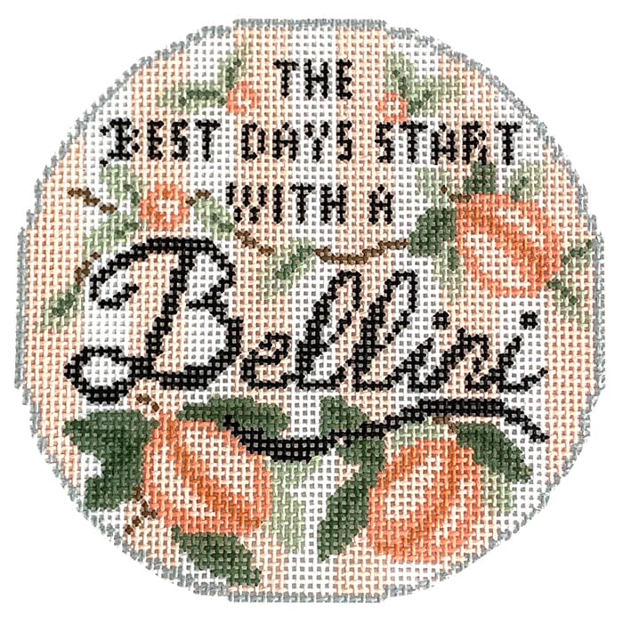 Happier Hour Coaster Round - Bellini