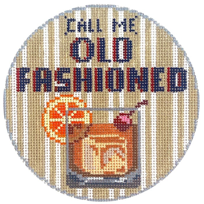Round Happier Hour Coaster - Old Fashioned