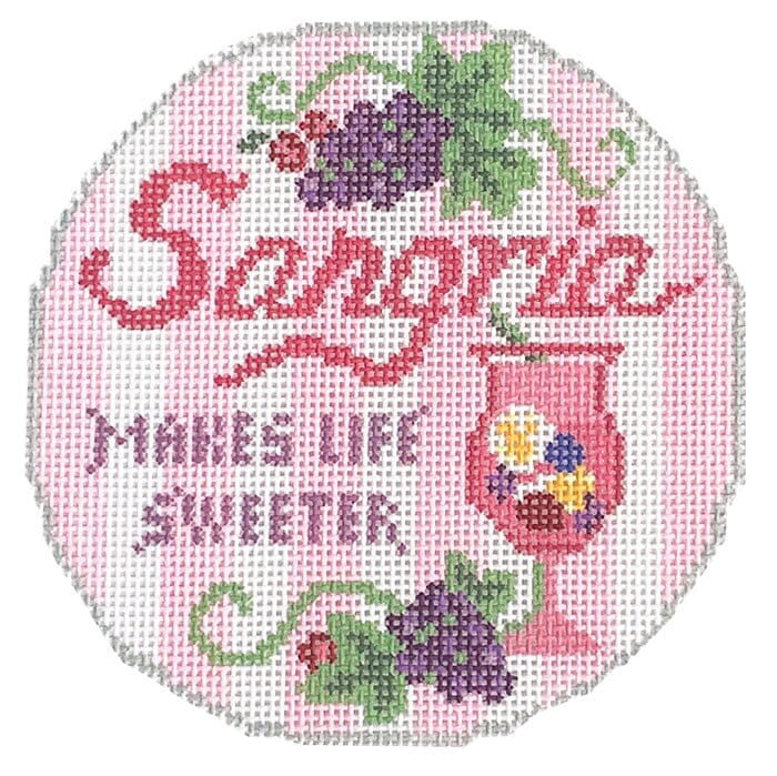 Happier Hour Coaster Round - Sangria