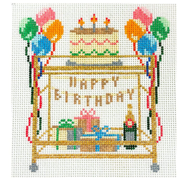 Happy Birthday Bar Cart