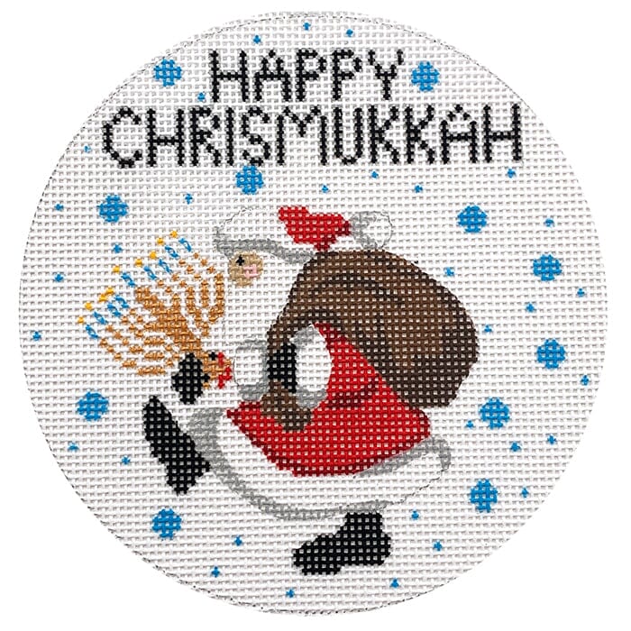 Happy Chrismakkuh Santa Round