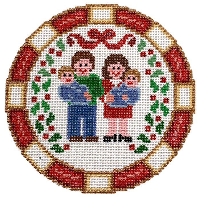 Happy Holidays First Twins Ornament