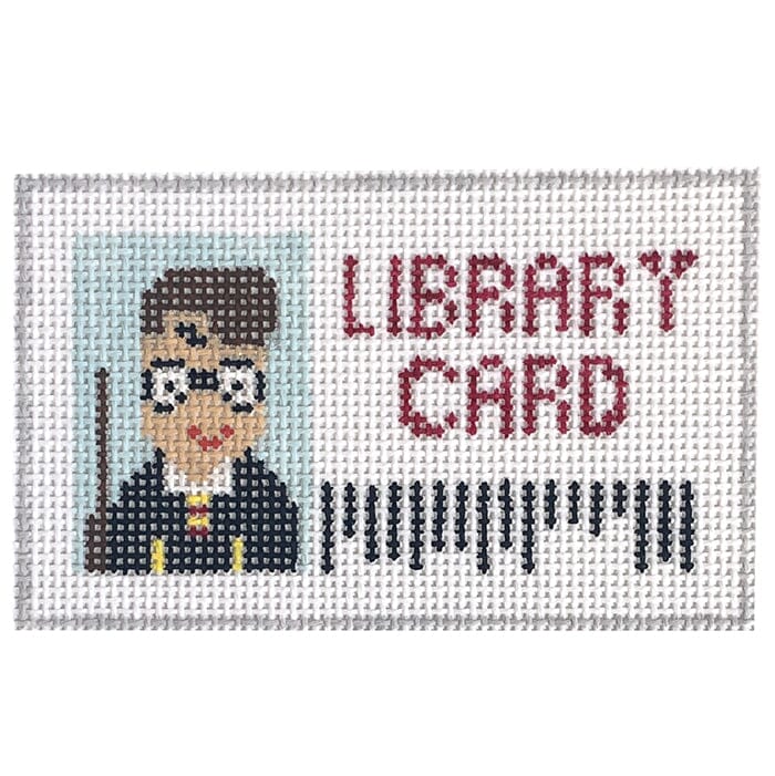 Harry Wizard Library Card