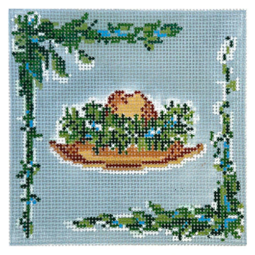 Hats of Hawaii - Brown Hat with Greenery