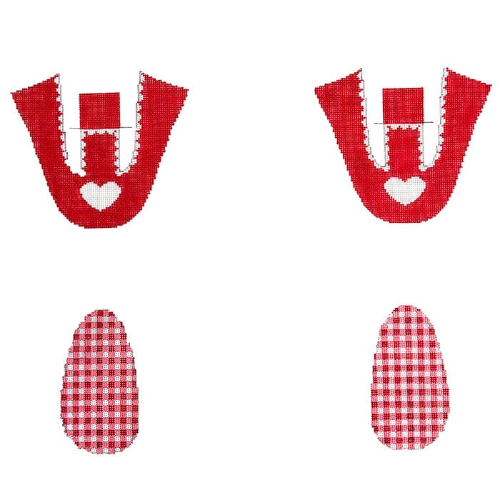 Heart Baby Booties