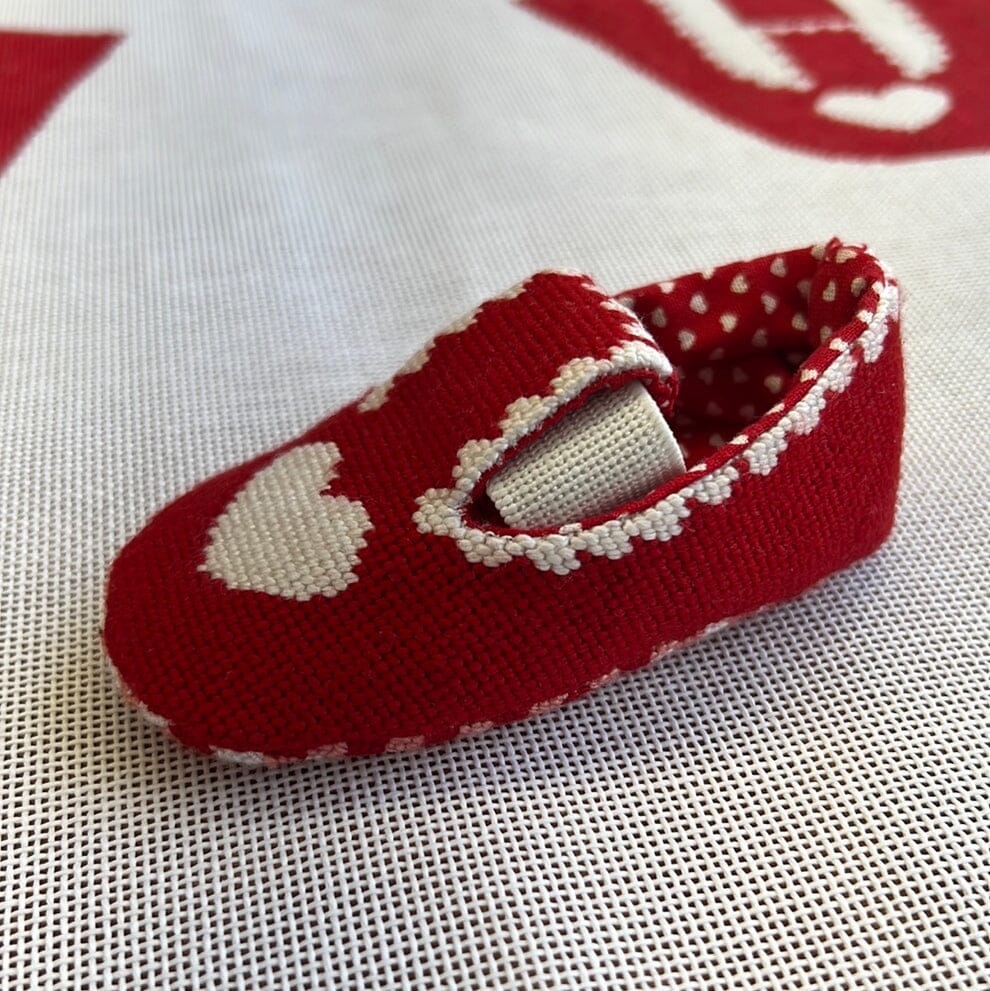 Heart Baby Booties - Image 2
