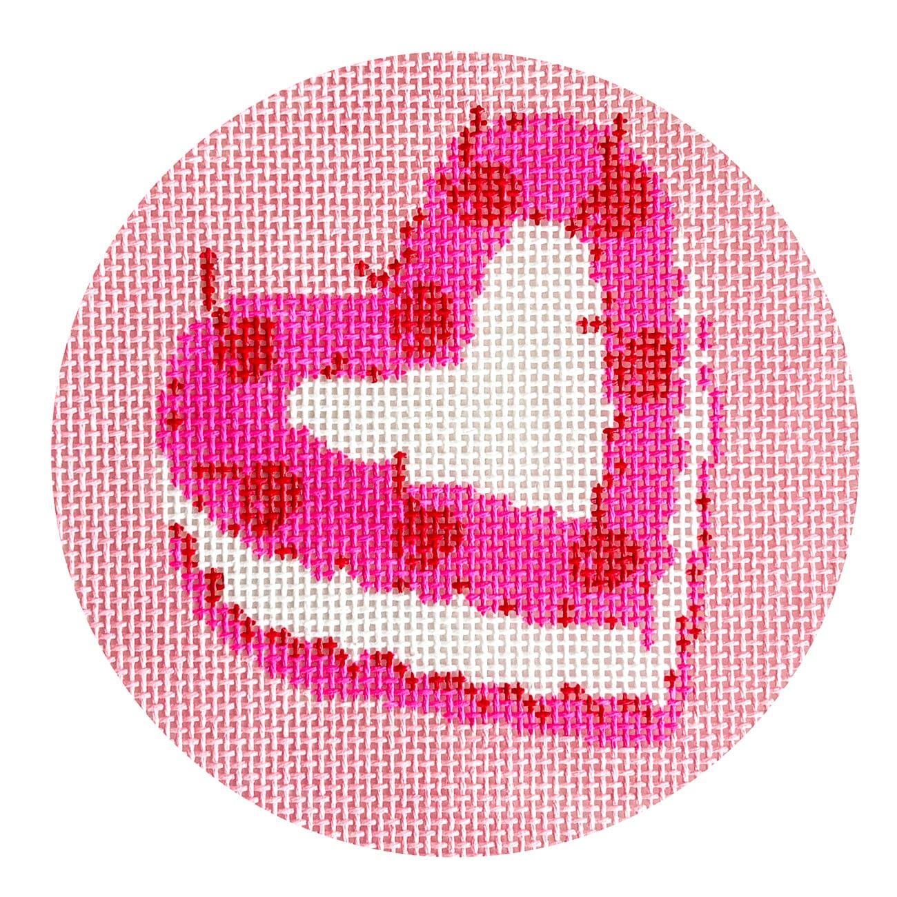 Heart Cake Pink Round