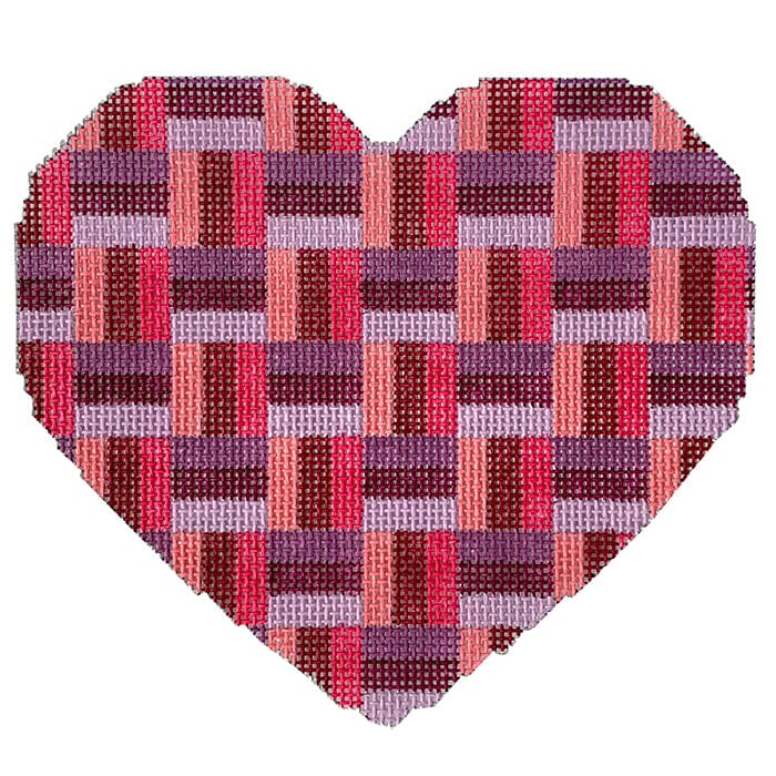 Heart Stash Bag Fuschia