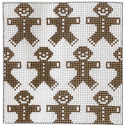 Gingerbread Men Square