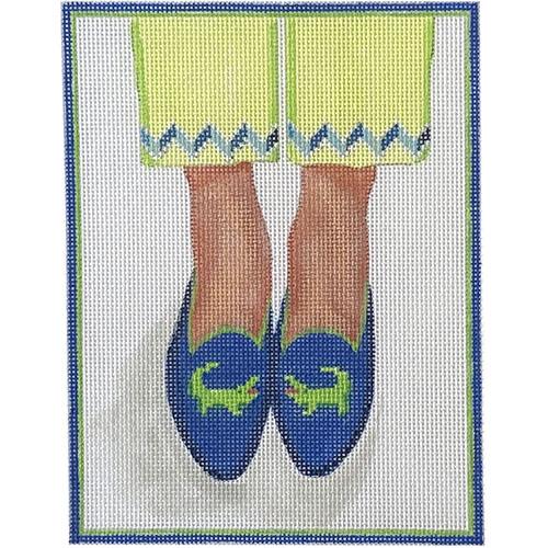 Here's Looking at Shoe - Gator Loafers