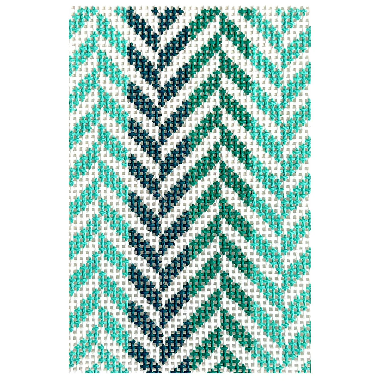 Herringbone Passport - Turquoise Insert