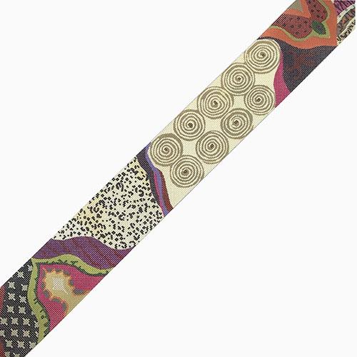 Hip Belt 764 - Magenta & Tan Print
