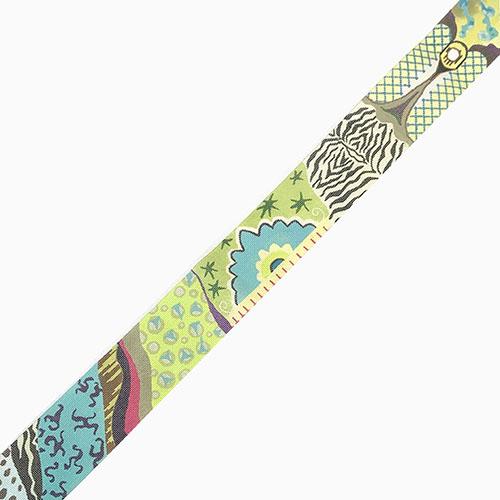 Hip Belt 765 - Lime & Aqua Print