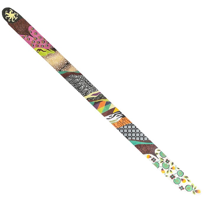 Hip Belt 758 - Leopard Floral Diamond Multi