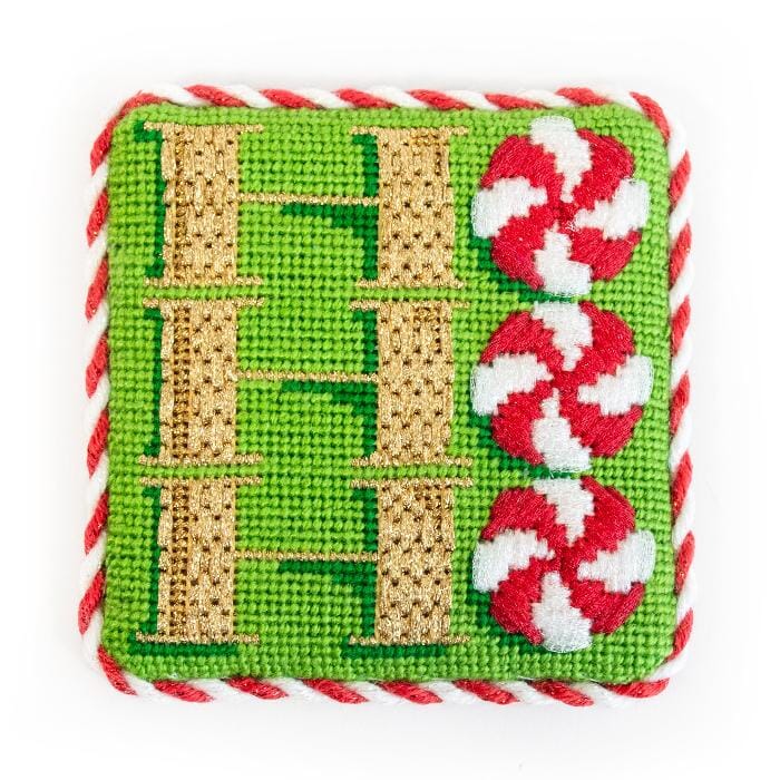 "Ho Ho Ho" Square with Stitch Guide - Image 2