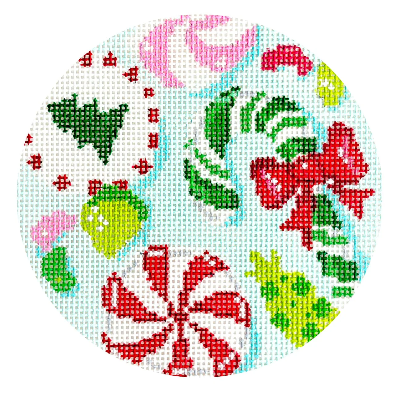 Holiday Candies Round