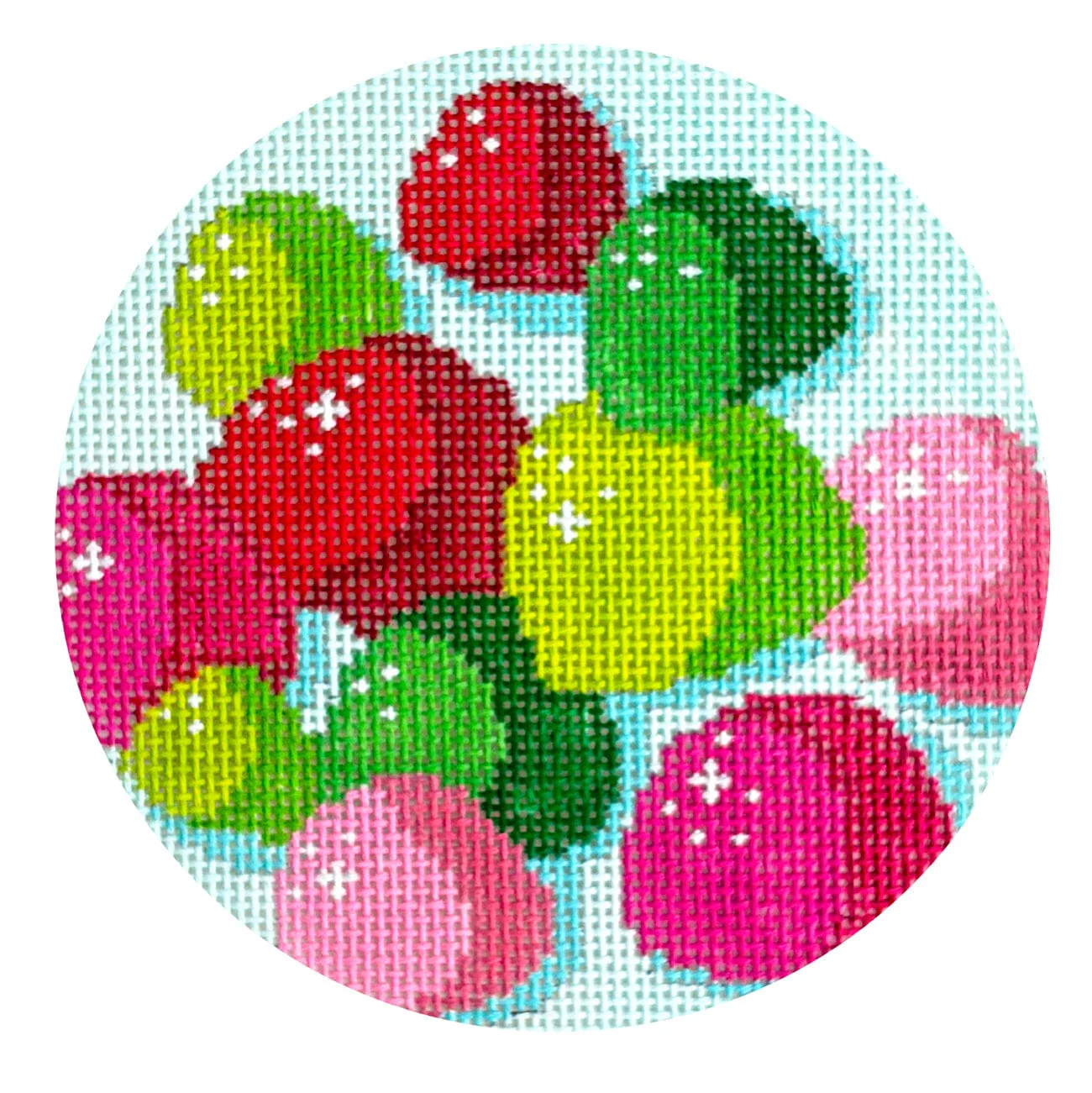 Holiday Gumdrops Round