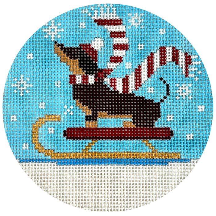 Holiday Pooch - Dachshund Round
