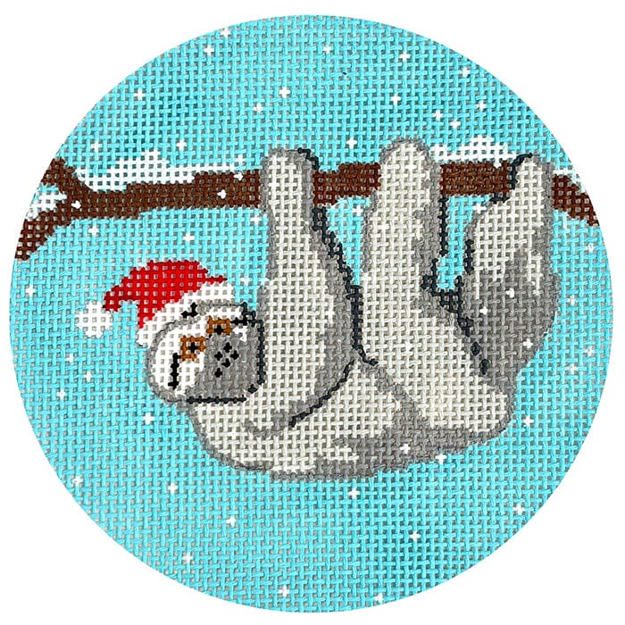 Holiday Sloth Ornament