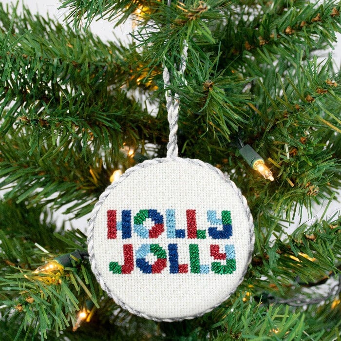 Holly Jolly Ornament & Stitch Guide