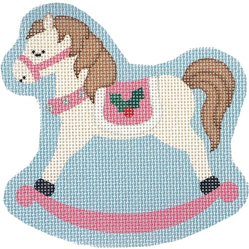 Holly Rocking Horse Pink