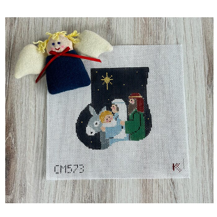 Holy Family Mini Sock with Angel Insert