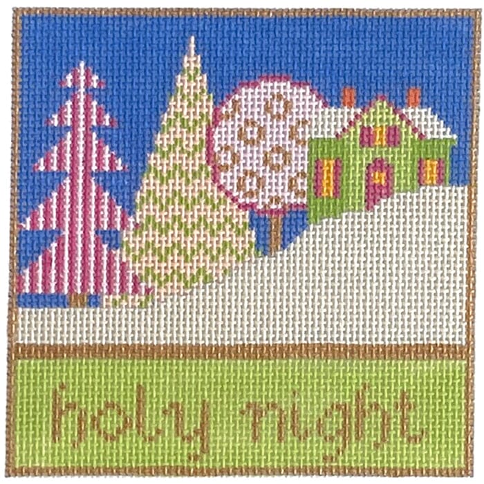 Holy Night 4" Square