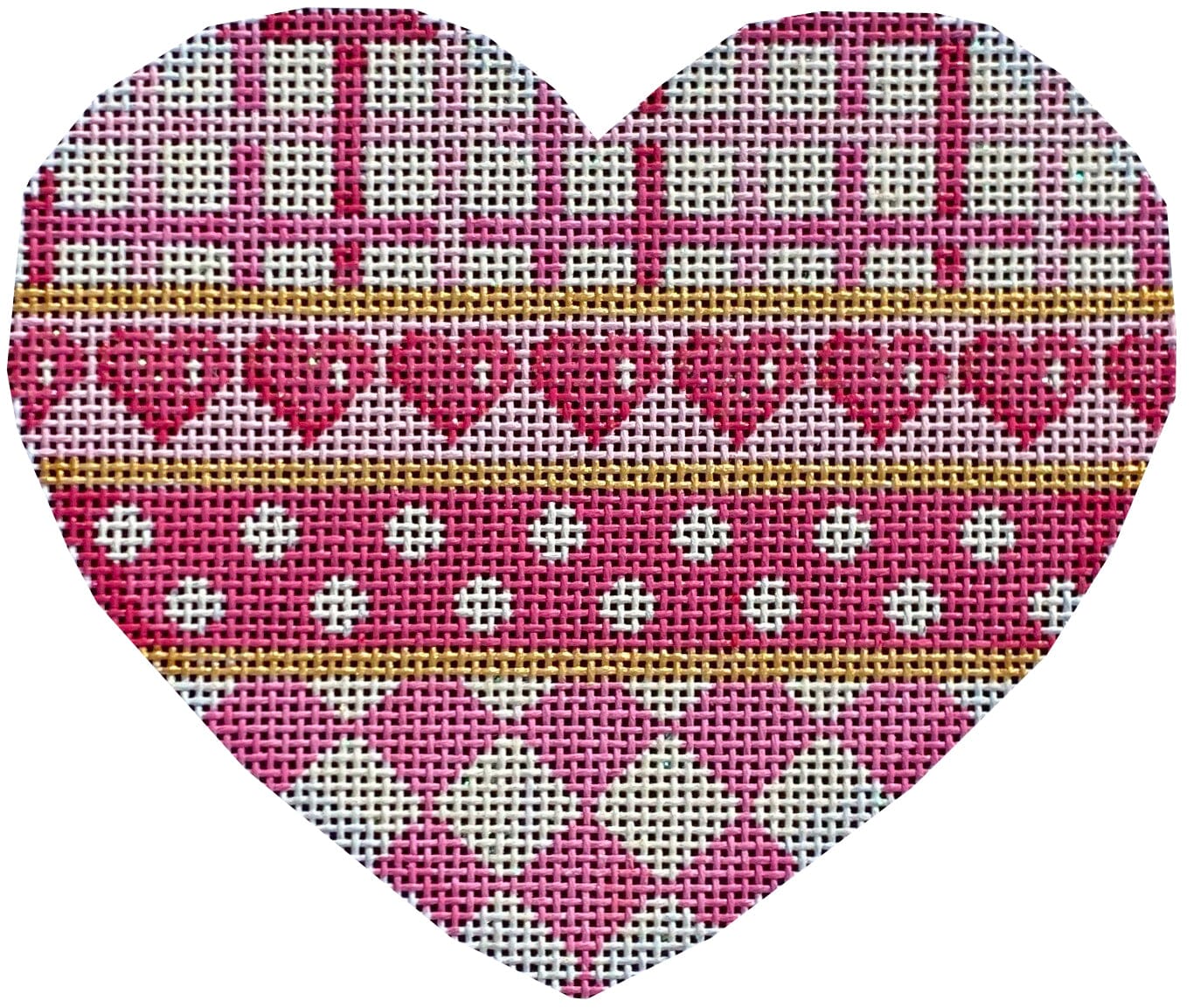 Horizontal Patterns Heart