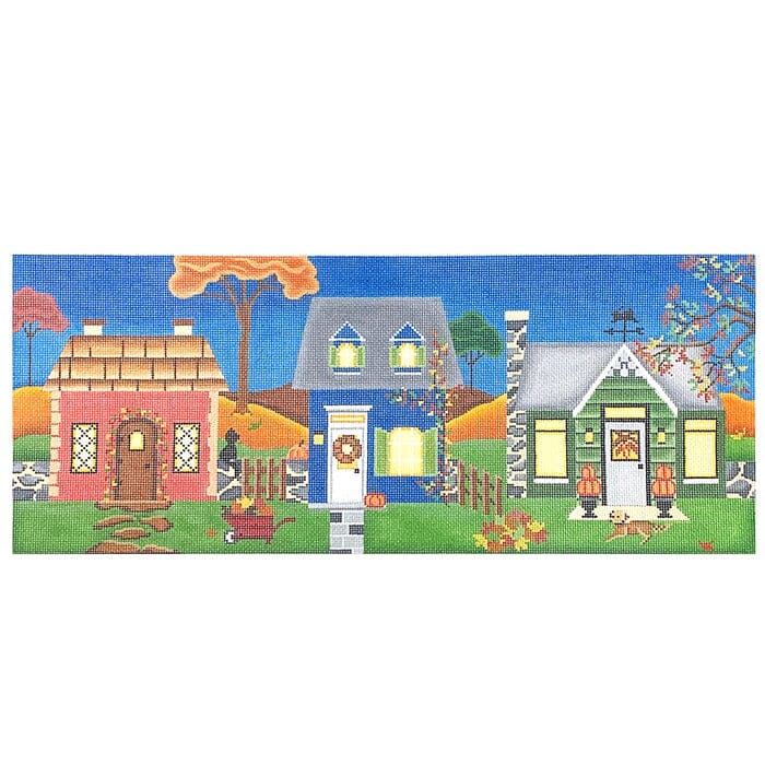Houses in Season - Fall