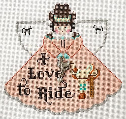 I Love to Ride Western Angel