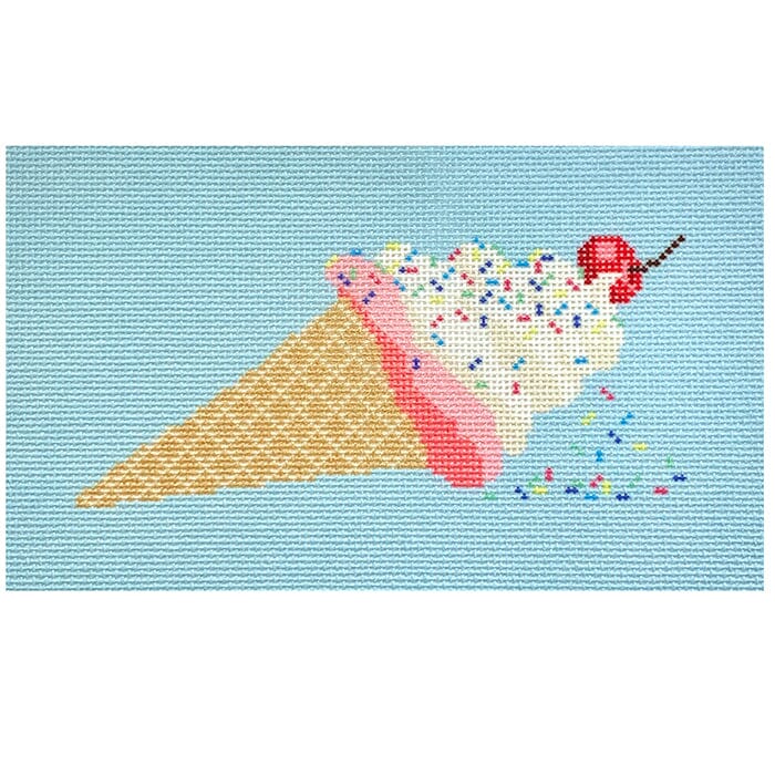 Ice Cream Insert with Stitch Guide