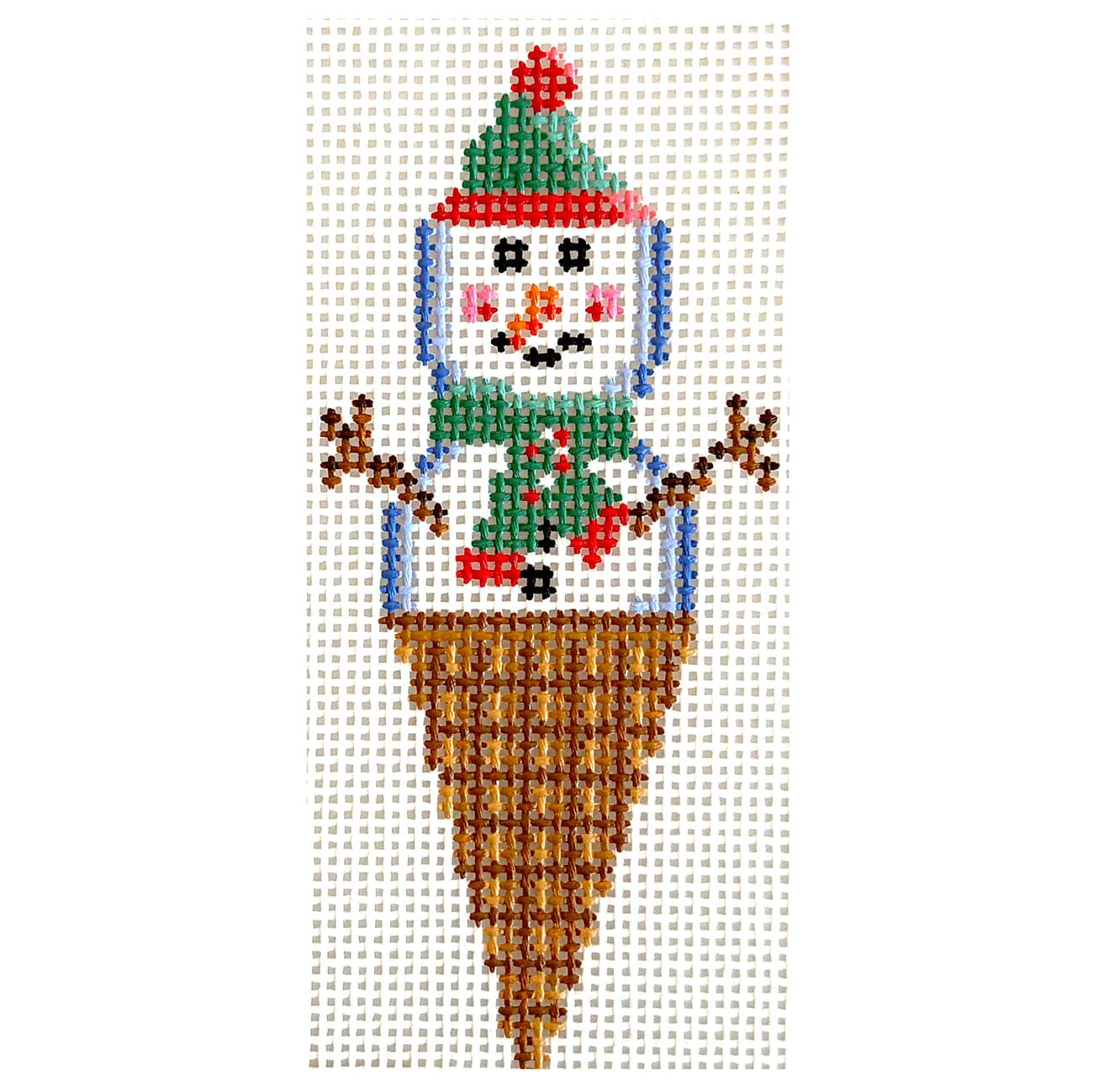 Ice Cream Snowman - Green