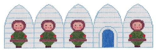 Igloo with Eskimos