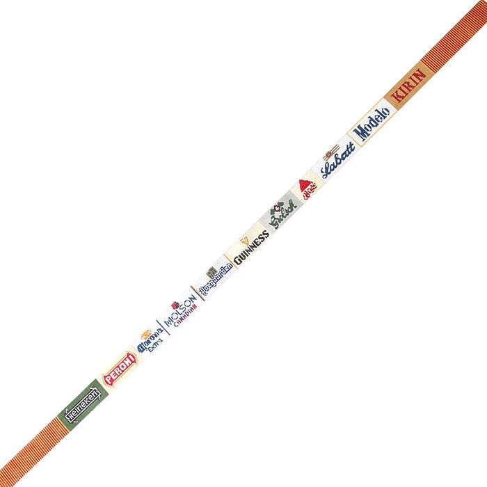 Imported Beer Labels Belt