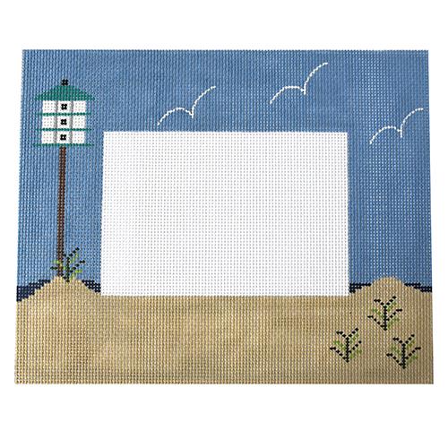 Birdhouse at the Beach Frame