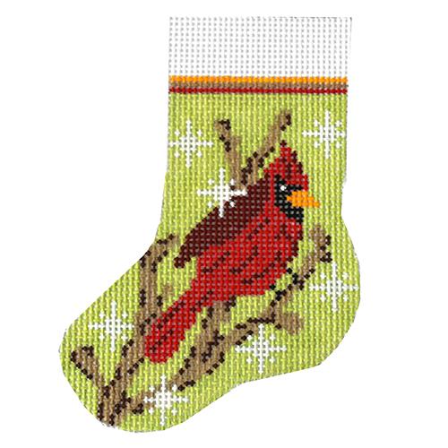 Cardinal Mini Stocking