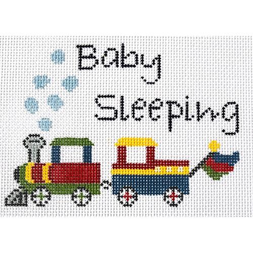 Baby Sleeping Sign - Choo Choo Train