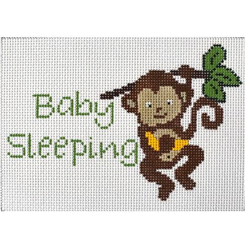 Baby Sleeping Monkey