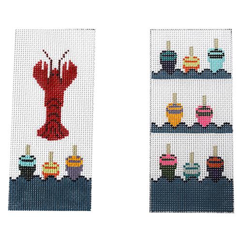 Lobster and Bouys Eyeglass Case