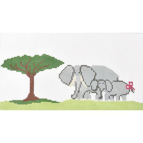Elephants Pillow