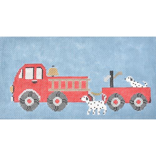 Fire Engine Pillow