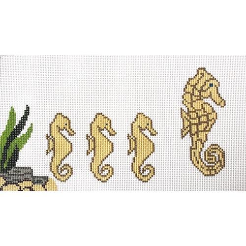 Four Seahorses