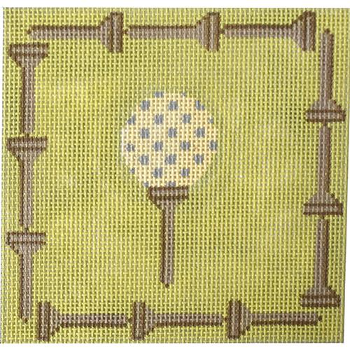 Golf Ball on Tee Coaster