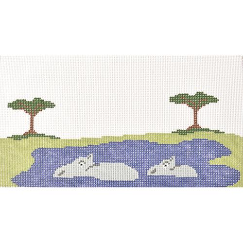 Hippos Pillow