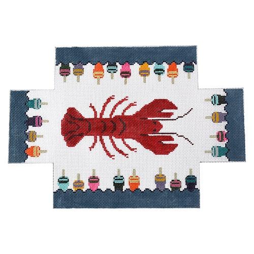 Lobster with Buoys Brick Cover